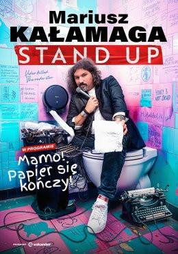 Żnin Wydarzenie Stand-up Mariusz Kałamaga - Mamo! Papier się kończy!