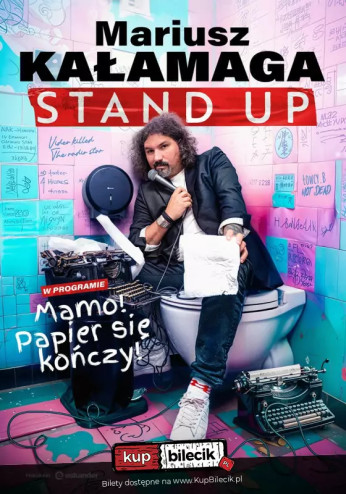 Żnin Wydarzenie Stand-up Mamo! Papier się kończy!