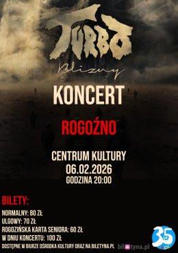 Rogoźno Wydarzenie Koncert TURBO - 06.02.2026